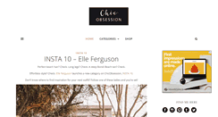 Desktop Screenshot of chicobsession.com